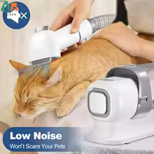 Pet Grooming Vacuum & Dog Grooming Kit with 2.3L Capacity
