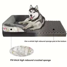 Orthopedic dog bed washable sofa bed