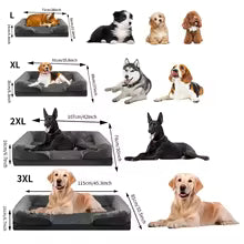 Orthopedic dog bed washable sofa bed