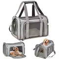 Dog Carrier Bag Soft Side Backpack Cat Pet Carriers Dog Travel Bags