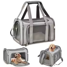 Dog Carrier Bag Soft Side Backpack Cat Pet Carriers Dog Travel Bags