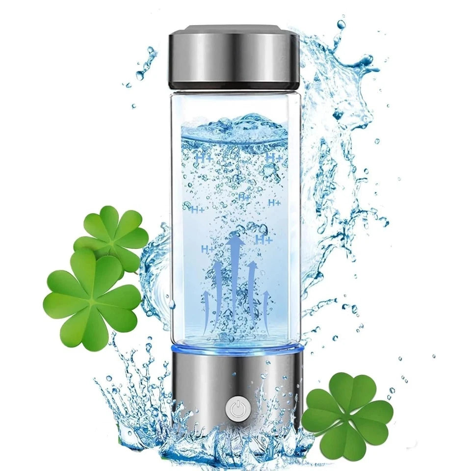 Hydrogen Water Bottle SPE Technology Electrolysis Hydrogen Generator Portable Health Cup Hydrogen-rich Wellness